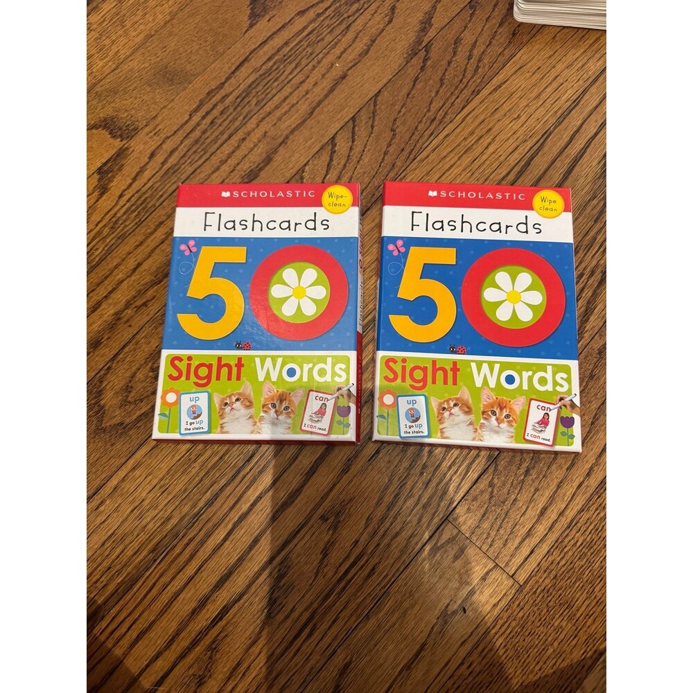 Scholastic Sight Word Cards.